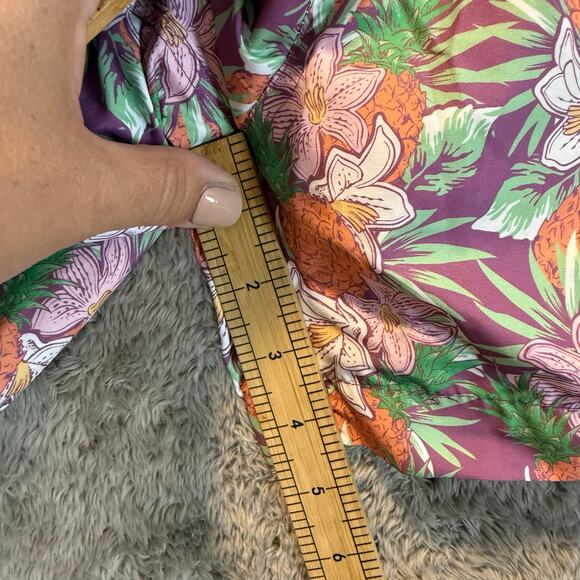 Boardies Apparel Shorts Swim Shorts Trunks M Pink Palm Print Tropical Quick Dry - Picture 10 of 11